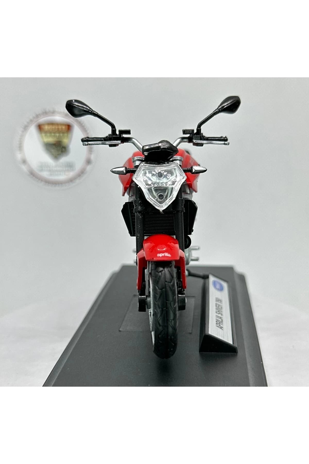 Aprilia Shiver 750 1:18 Diecast Maket Motor – Metal Model Motosiklet — fotoğraf 7