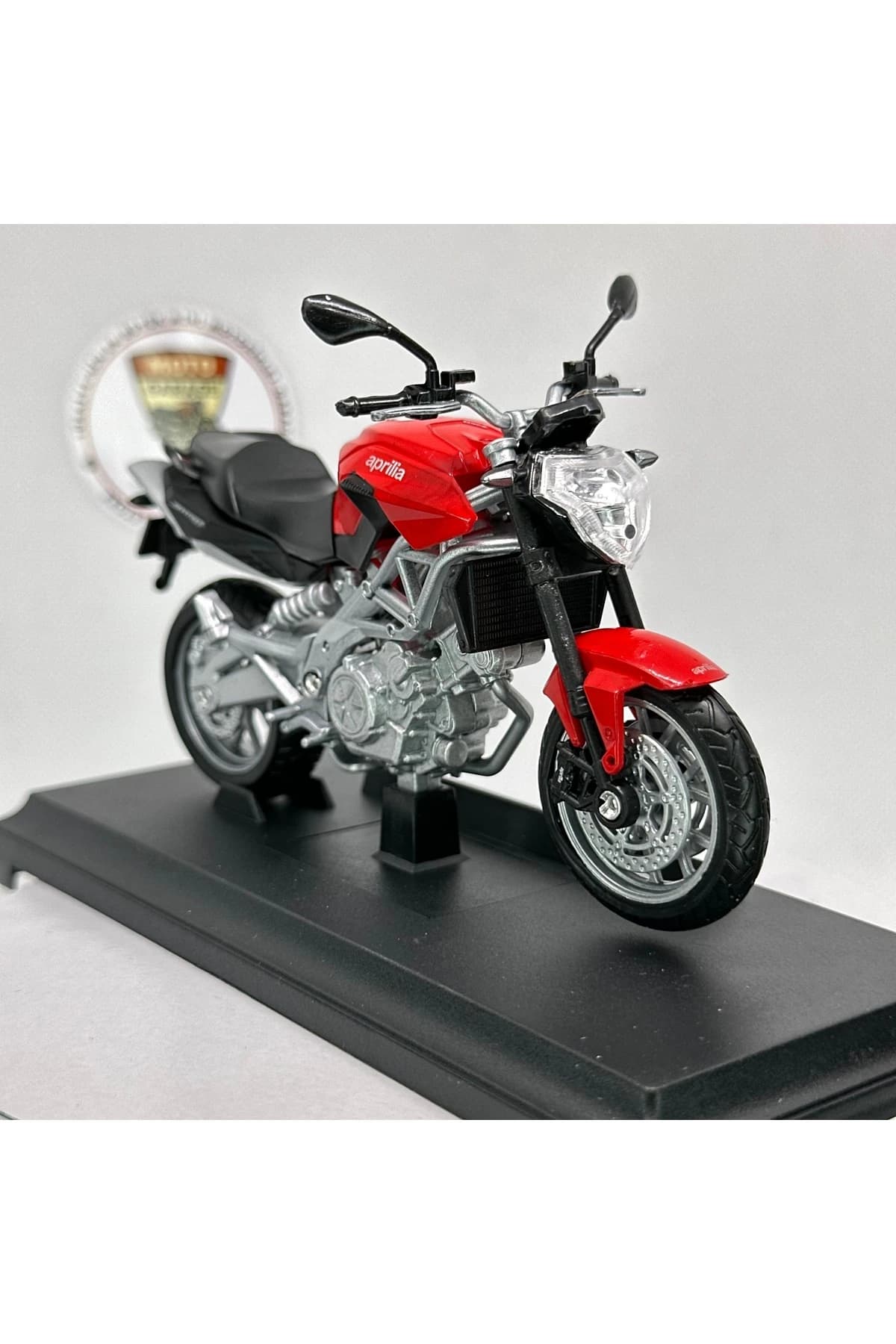 Aprilia Shiver 750 1:18 Diecast Maket Motor – Metal Model Motosiklet