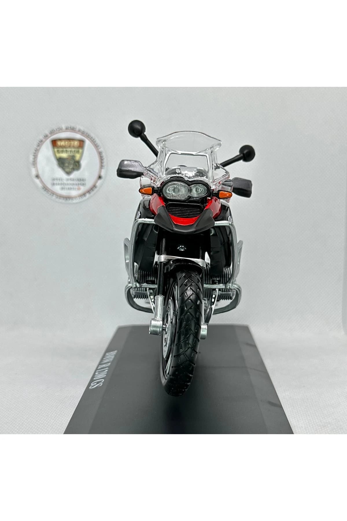 BMW R1200 GS 1:12 Diecast Maket Motor – Metal Model Motosiklet — fotoğraf 7