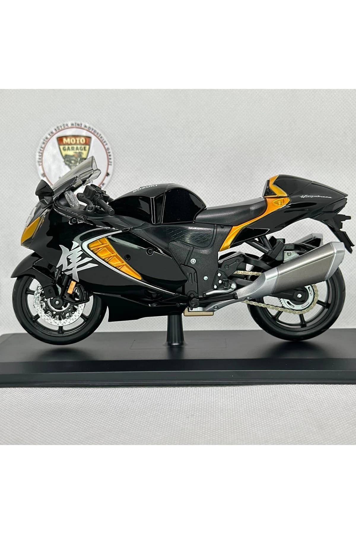 Suzuki Hayabusa 2022 1:12 Stantsız Diecast Maket Motor — fotoğraf 5