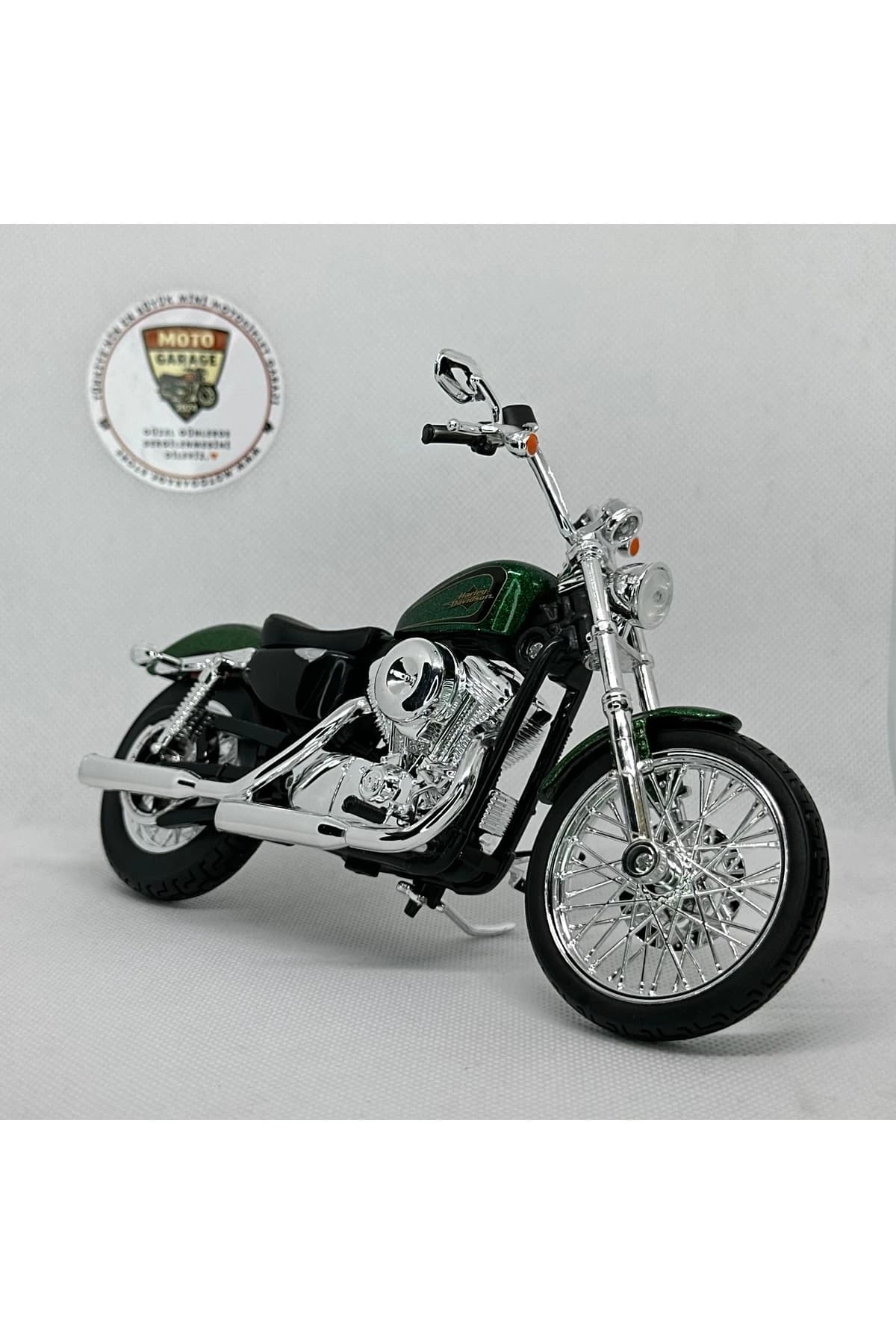 Harley Davidson 2013 XL 1200V Seventy-Two 1:12 Diecast Maket Motor – Metal Model Motosiklet